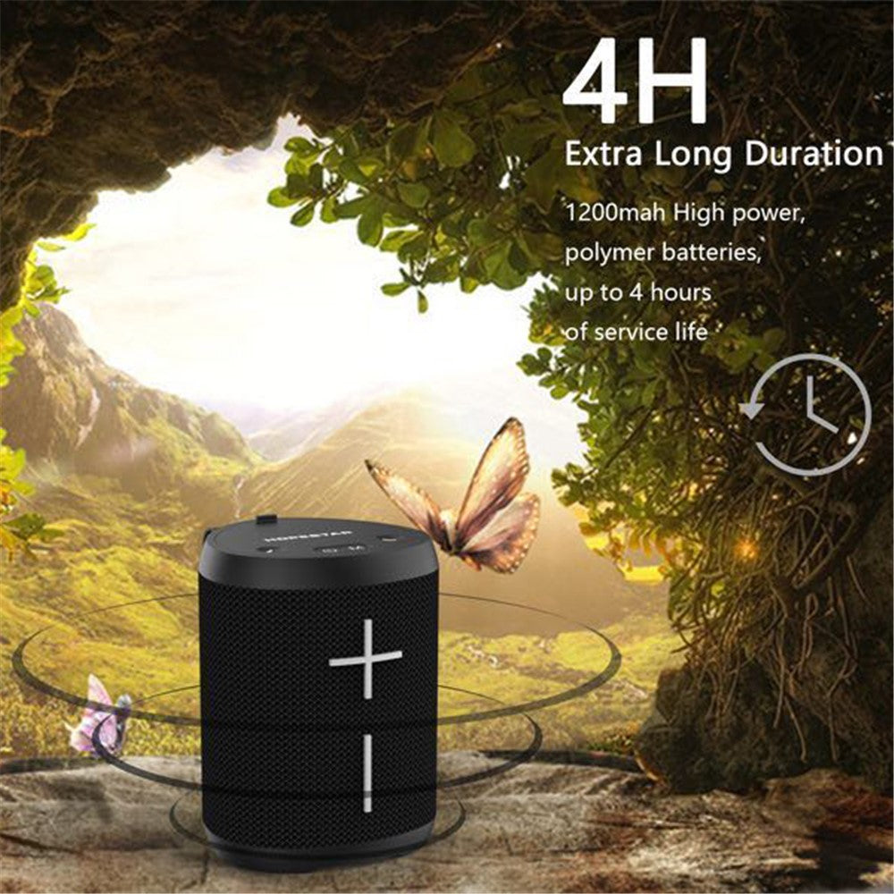 HOPESTAR P14 Outdoor Waterproof Bluetooth-compatible Speaker Portable Wireless Triangle Sound Bar Box Stereo Subwoofer