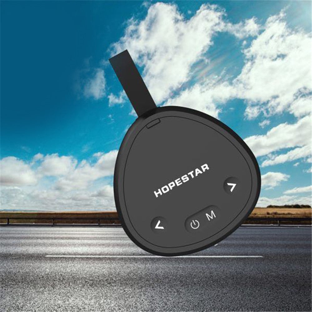 HOPESTAR P14 Outdoor Waterproof Bluetooth-compatible Speaker Portable Wireless Triangle Sound Bar Box Stereo Subwoofer