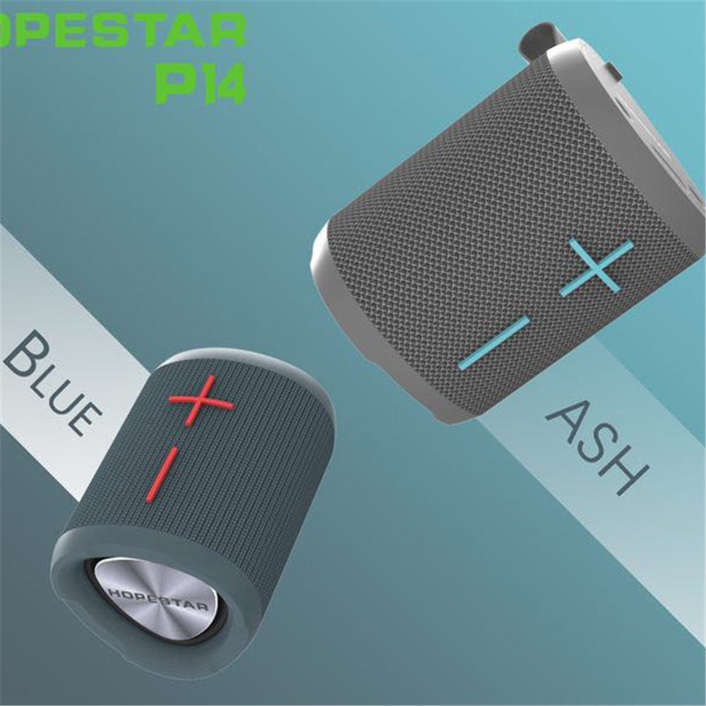 HOPESTAR P14 Outdoor Waterproof Bluetooth-compatible Speaker Portable Wireless Triangle Sound Bar Box Stereo Subwoofer