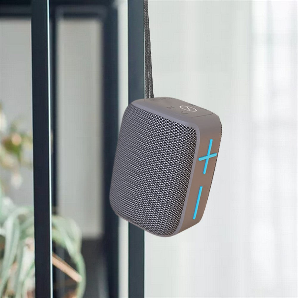 HOPESTAR P16 Portable Outdoor Rechargeable Waterproof Bluetooth-compatible Speaker FM Radio Wireless Music Subwoofer