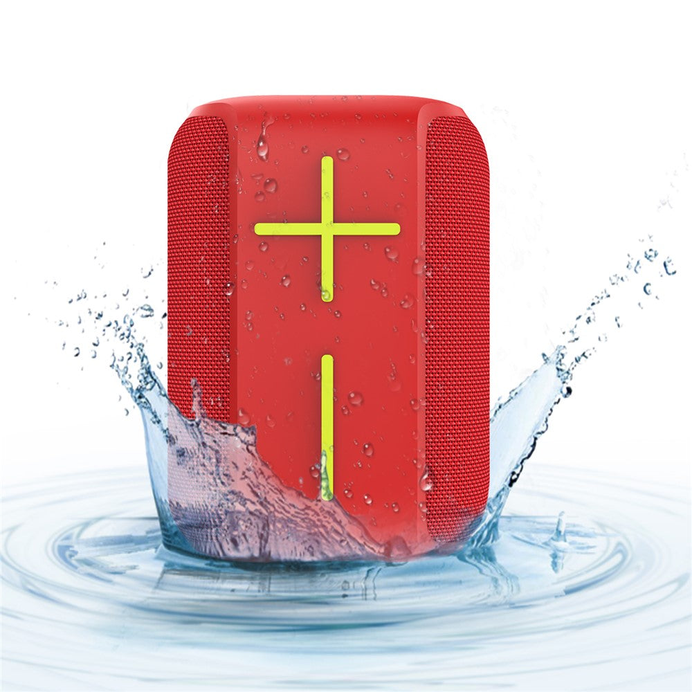 HOPESTAR P16 Portable Outdoor Rechargeable Waterproof Bluetooth-compatible Speaker FM Radio Wireless Music Subwoofer