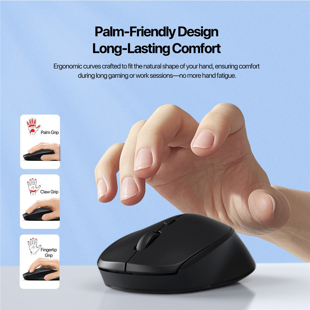 Wireless Mouse  DUX DUCIS DM Series 4D 2.4G Wireless Mouse 1600DPI Adjustable Mice for Laptop/Notebook