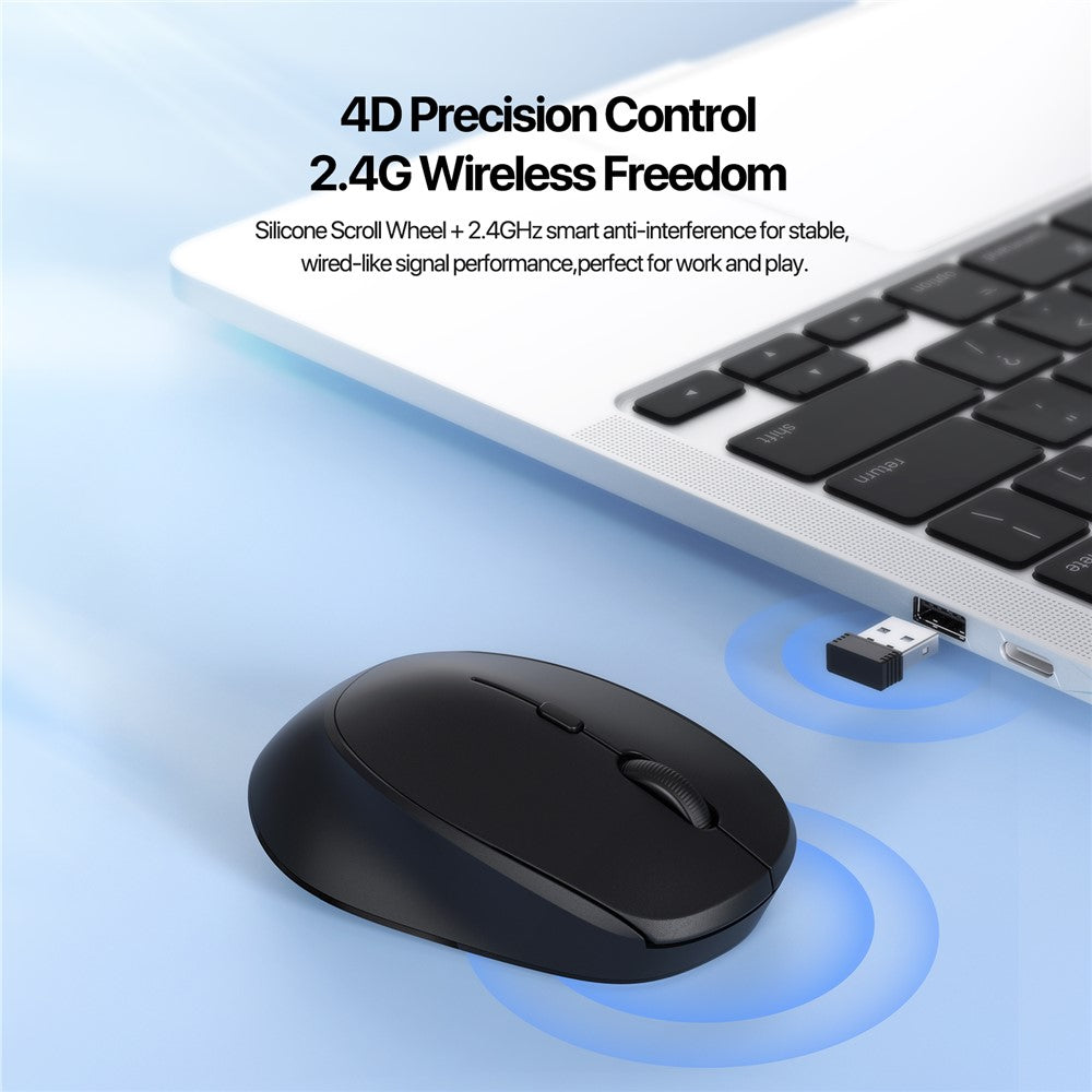 Wireless Mouse  DUX DUCIS DM Series 4D 2.4G Wireless Mouse 1600DPI Adjustable Mice for Laptop/Notebook