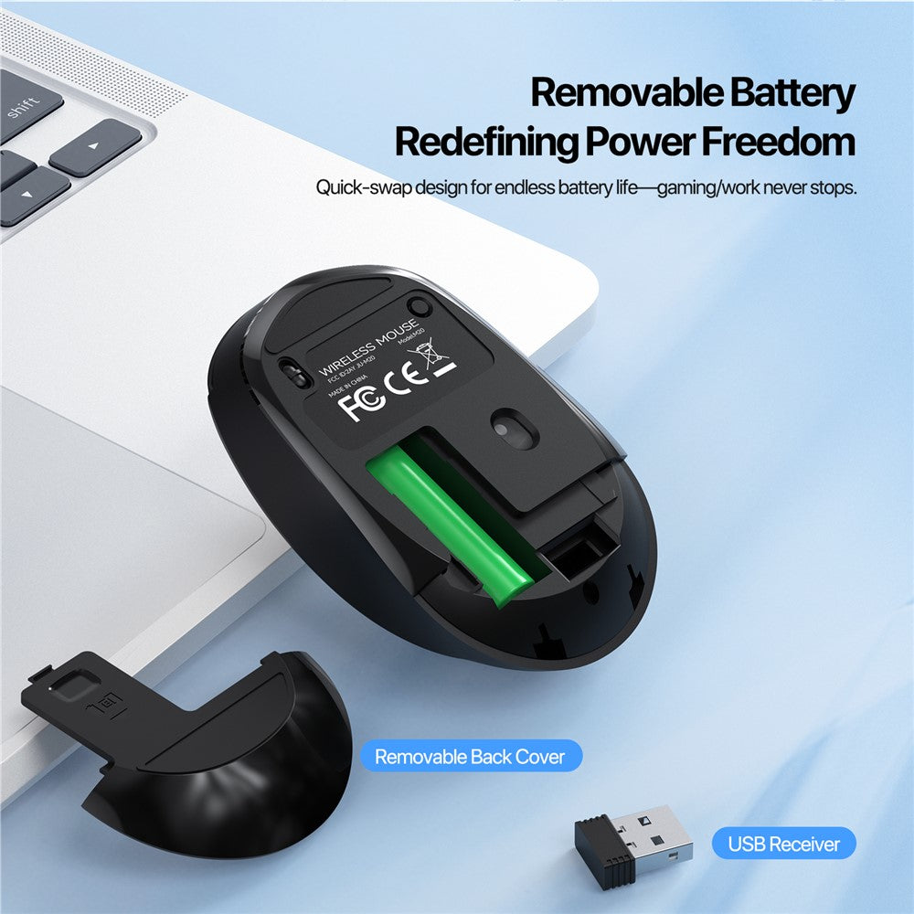 Wireless Mouse  DUX DUCIS DM Series 4D 2.4G Wireless Mouse 1600DPI Adjustable Mice for Laptop/Notebook