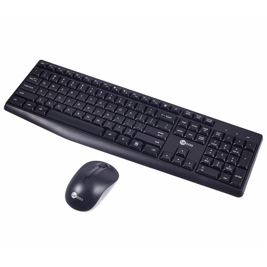 LENOVO LECOO KW211 Wireless Keyboard Mouse Combo 2.4G for Office 106 Keys 1200 DPI
