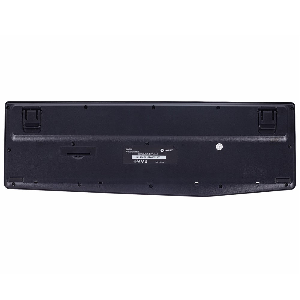 LENOVO LECOO KW211 Wireless Keyboard Mouse Combo 2.4G for Office 106 Keys 1200 DPI