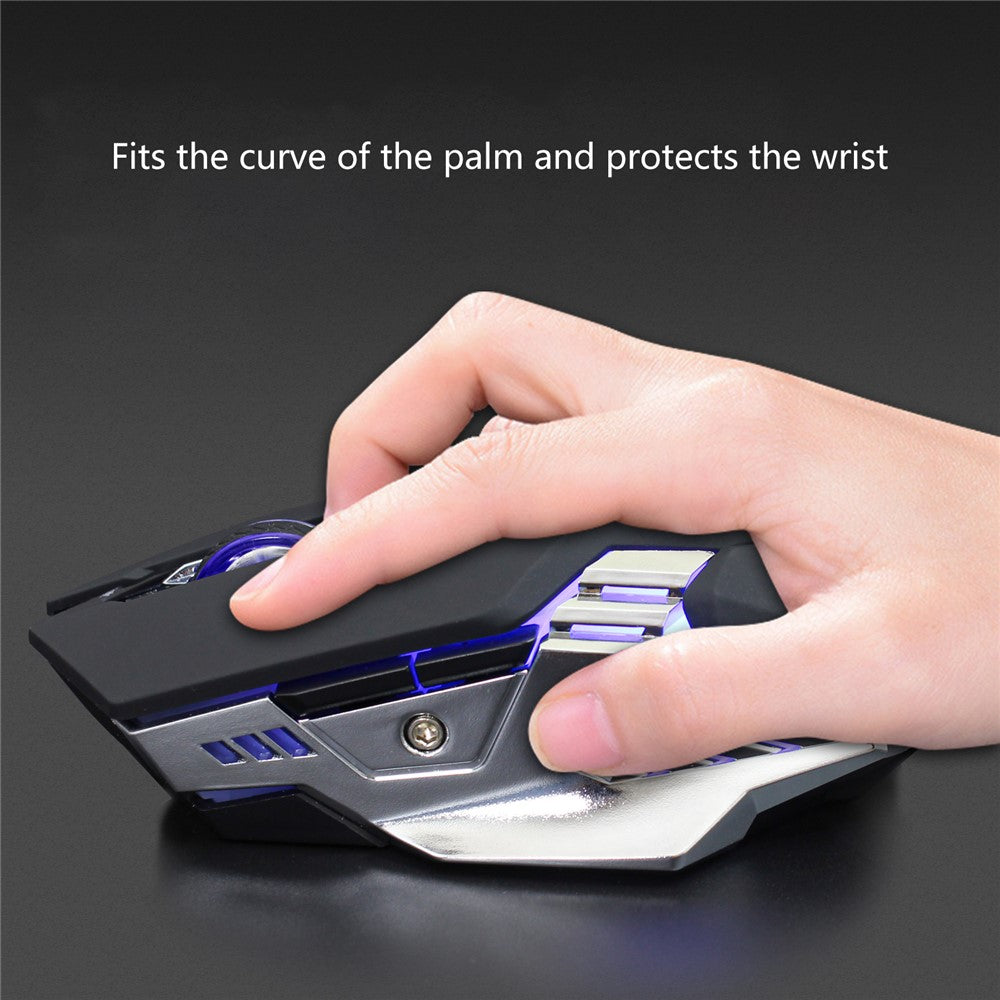 Y-FRUITFUL KM99 Backlit Bluetooth-compatible Keyboard Mouse Set for Home Office