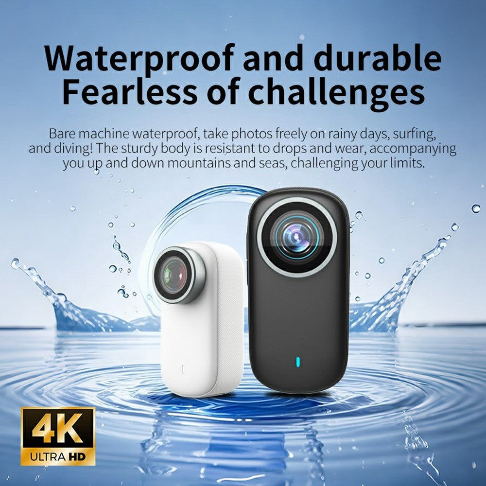 M11 Pets 4K HD Portable Action Camera 1.47 Inch Screen Magnetic Clip-On Thumb Cam Video Recorder with Full Set Accessory