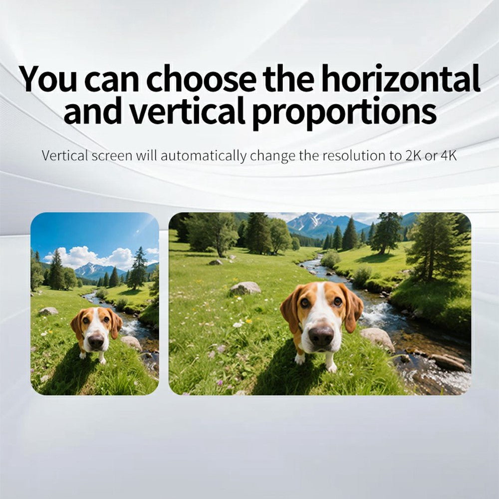 M11 Pets 4K HD Portable Action Camera 1.47 Inch Screen Magnetic Clip-On Thumb Cam Video Recorder with Full Set Accessory