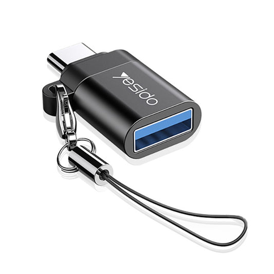 YESIDO USB-C to USB OTG Adapter with Keychain