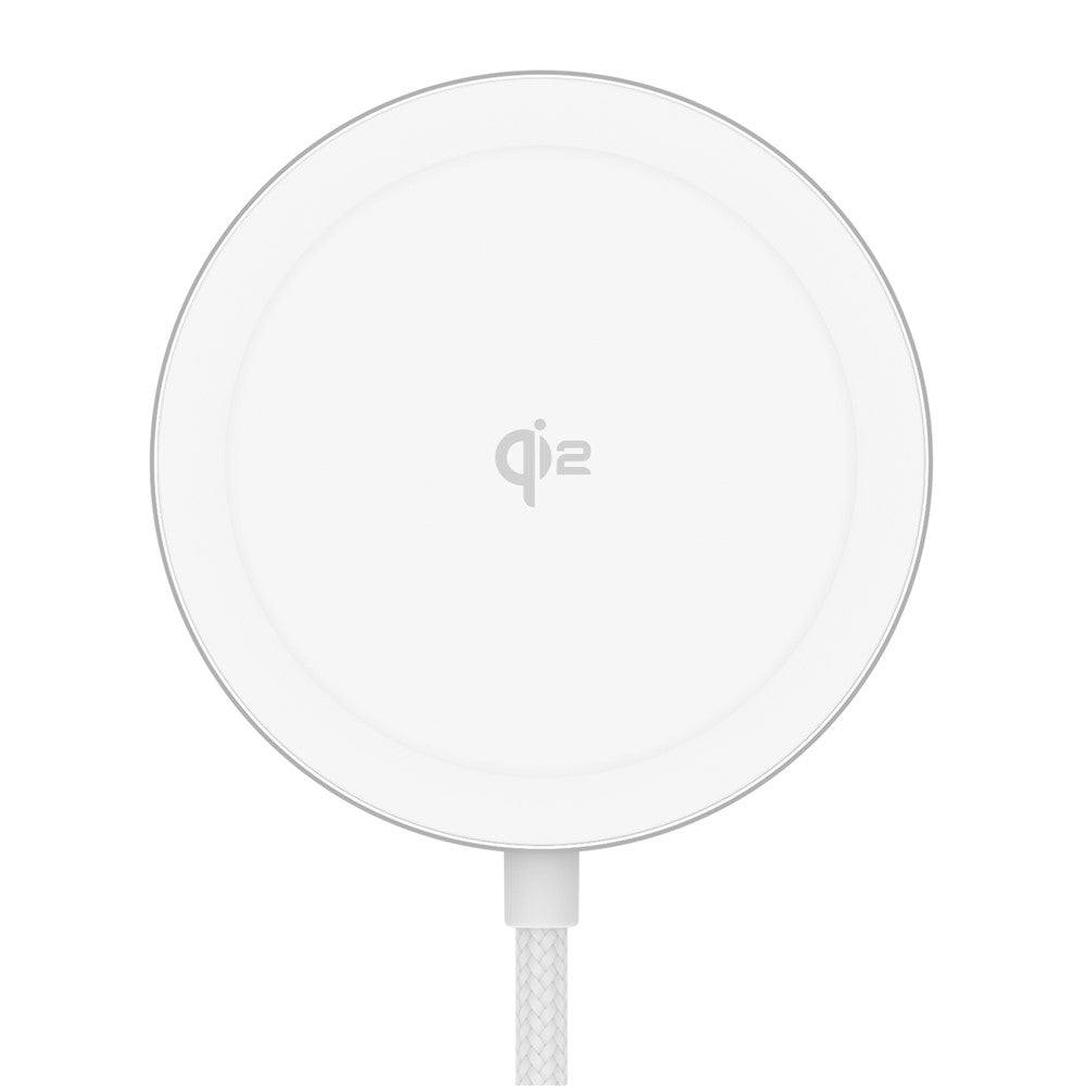 YF-M5C For iPhone 12-16 Series Qi2 Charging Pad Aluminum Alloy 15W Magnetic Wireless Charger