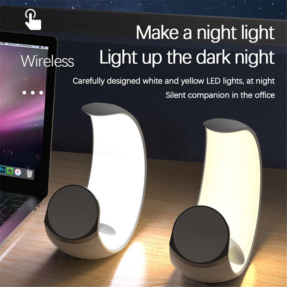 T9 For Samsung Watch / Airpods / Phone Magnetic Charging Stand 15W Wireless Charger Night Light