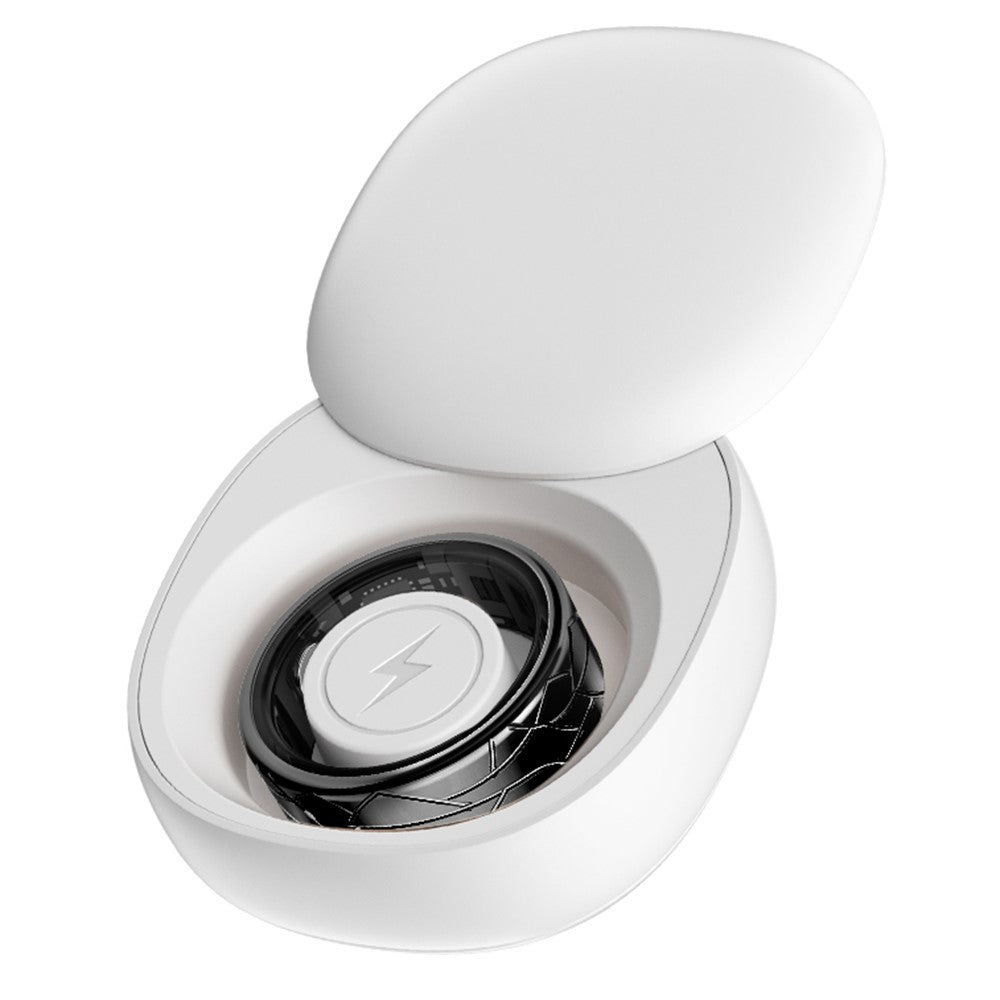 PX02 Crack Design Multi-Function Health Monitoring Smart Ring with Charging Case