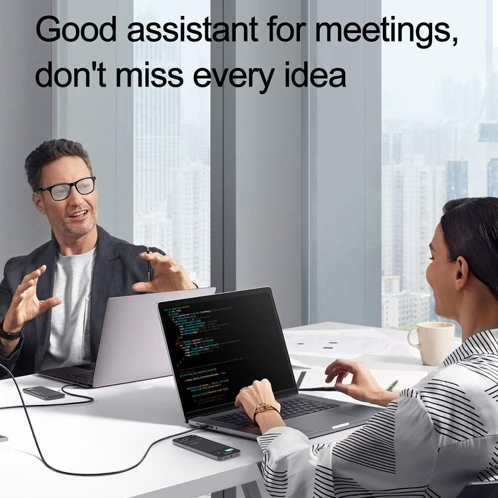 W100 AI Translation Smart Glasses Bluetooth-Compatible Call Music Fashion Sports IP67 Waterproof Hall Sensor Glasses