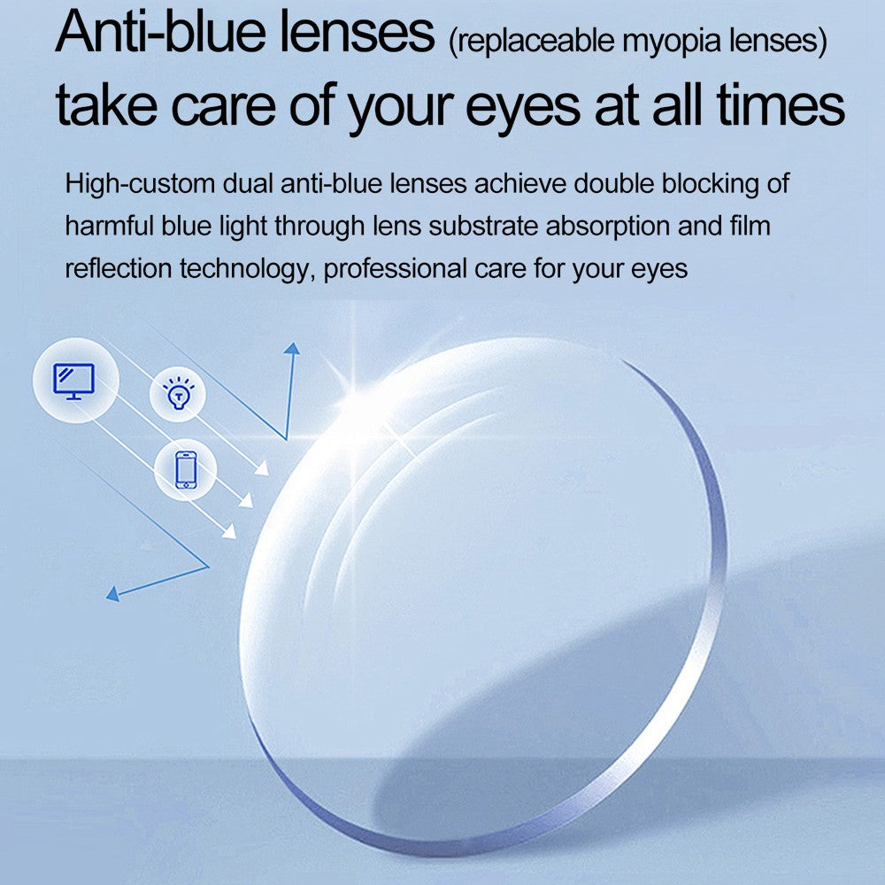 W100 AI Translation Smart Glasses Bluetooth-Compatible Call Music Fashion Sports IP67 Waterproof Hall Sensor Glasses