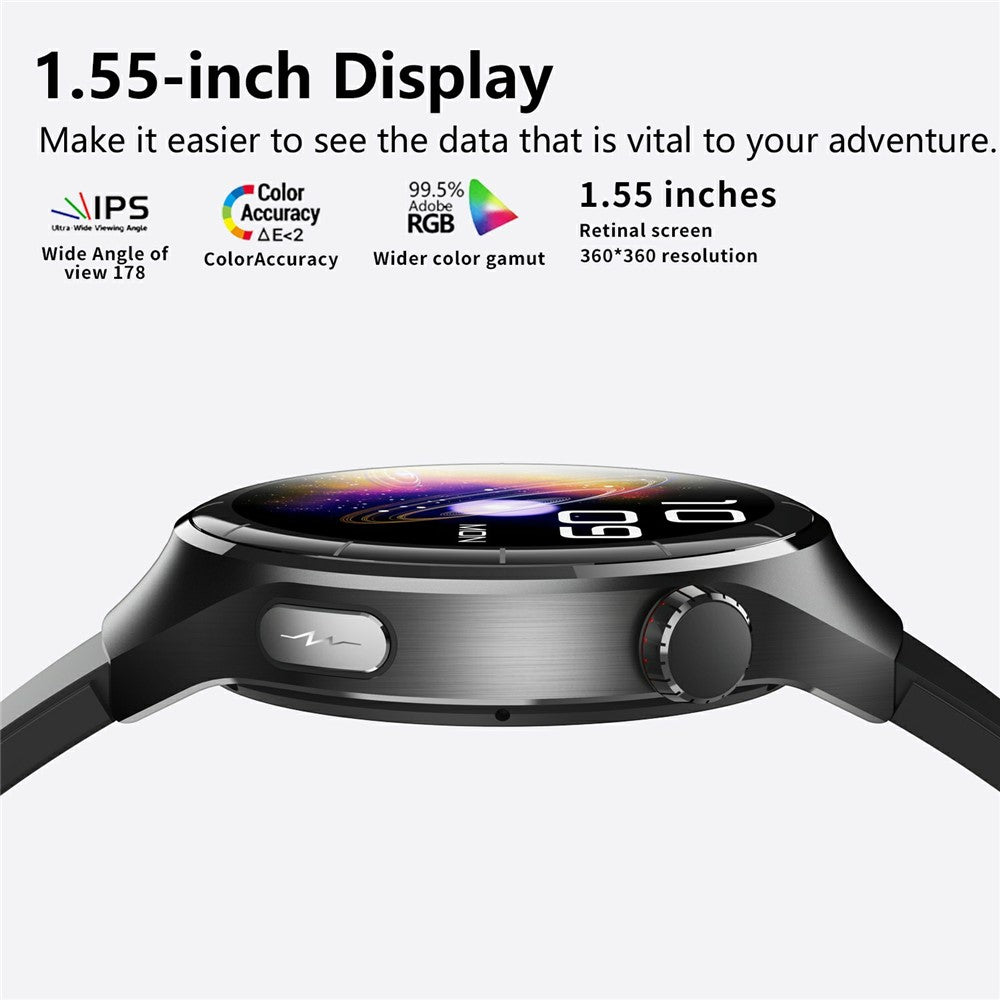 F600 Sports Smart Watch Heart Rate Monitor Fitness Tracker with Silicone Strap