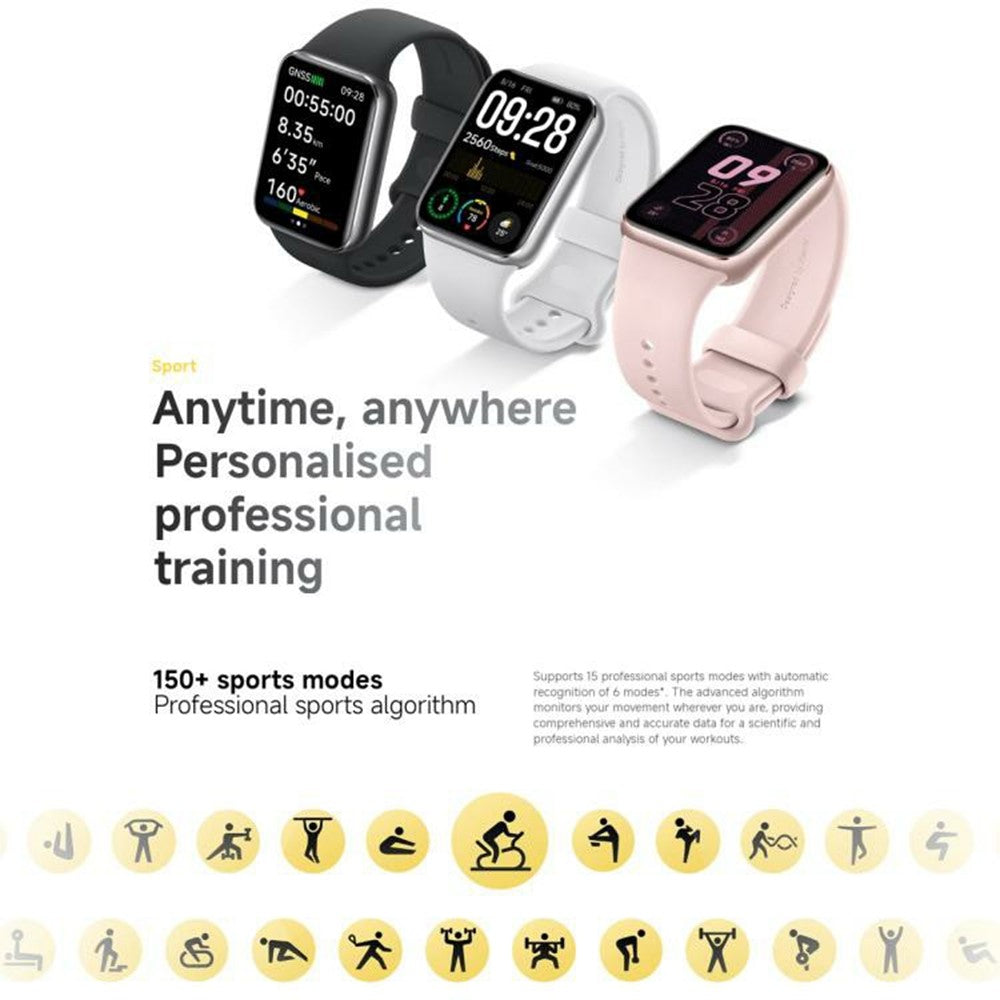 XIAOMI M2401B1 Smart Band 9 Pro 1.74 Inch AMOLED Screen Fitness Tracker Heart Rate Monitor Watch with TPU Strap (Chinese Version)