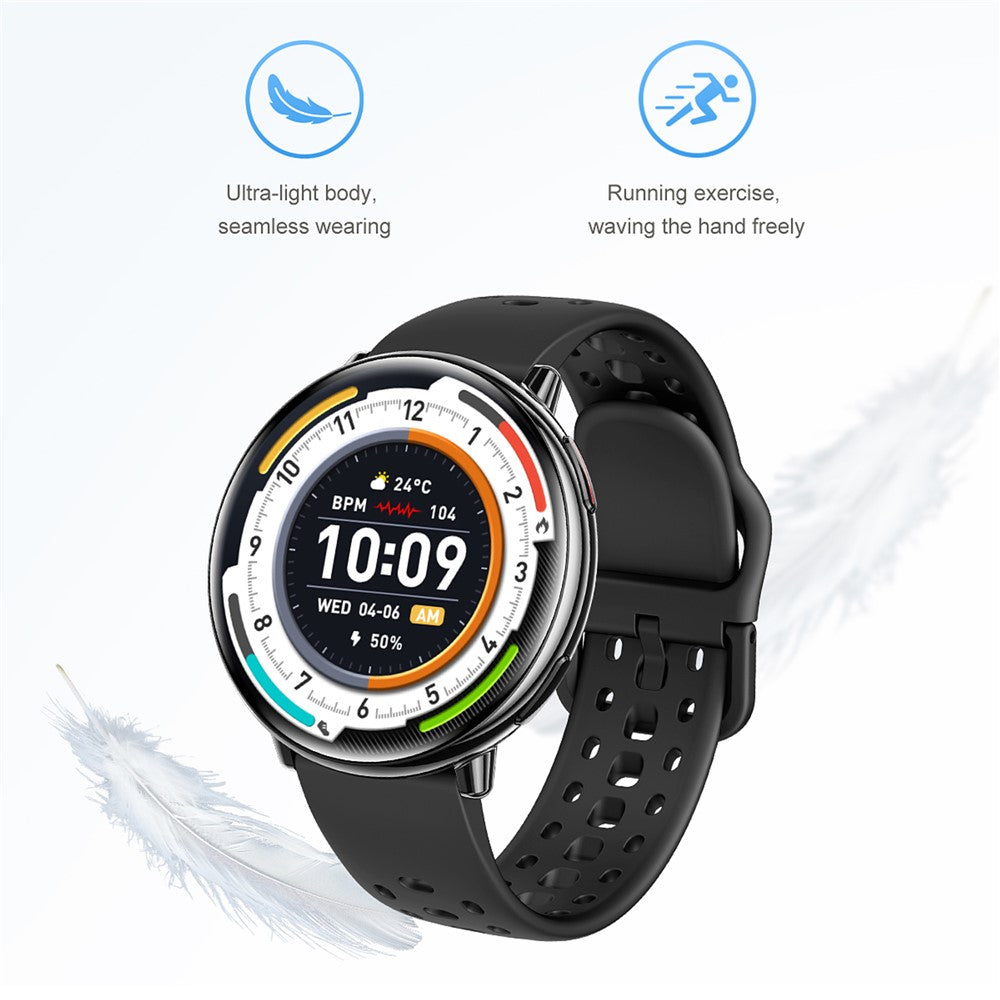 HD21 Women GPS Smartwatch Fitness Tracker Outdoor Sports Waterproof Compass Altimeter Barometer Watch