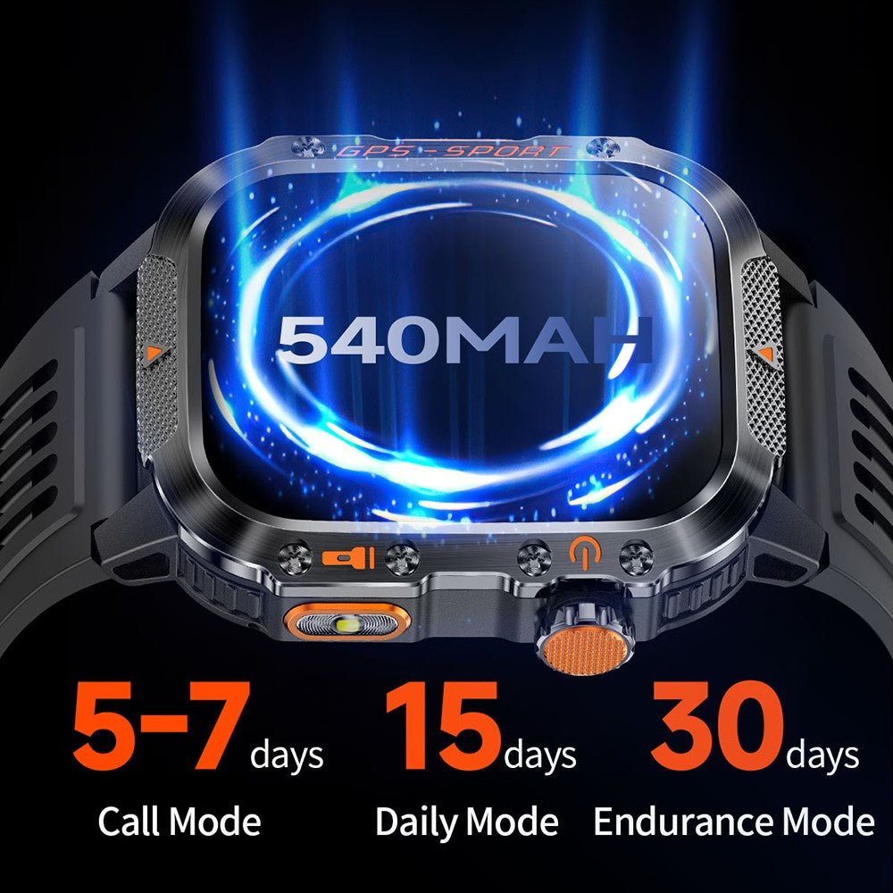 HT36 GPS Smartwatch – Precise Positioning, Waterproof Outdoor Sports & Fitness Tracker