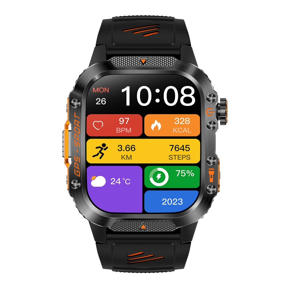 HT36 GPS Smartwatch – Precise Positioning, Waterproof Outdoor Sports & Fitness Tracker