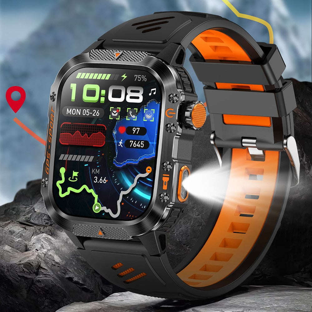 HT36 GPS Smartwatch – Precise Positioning, Waterproof Outdoor Sports & Fitness Tracker