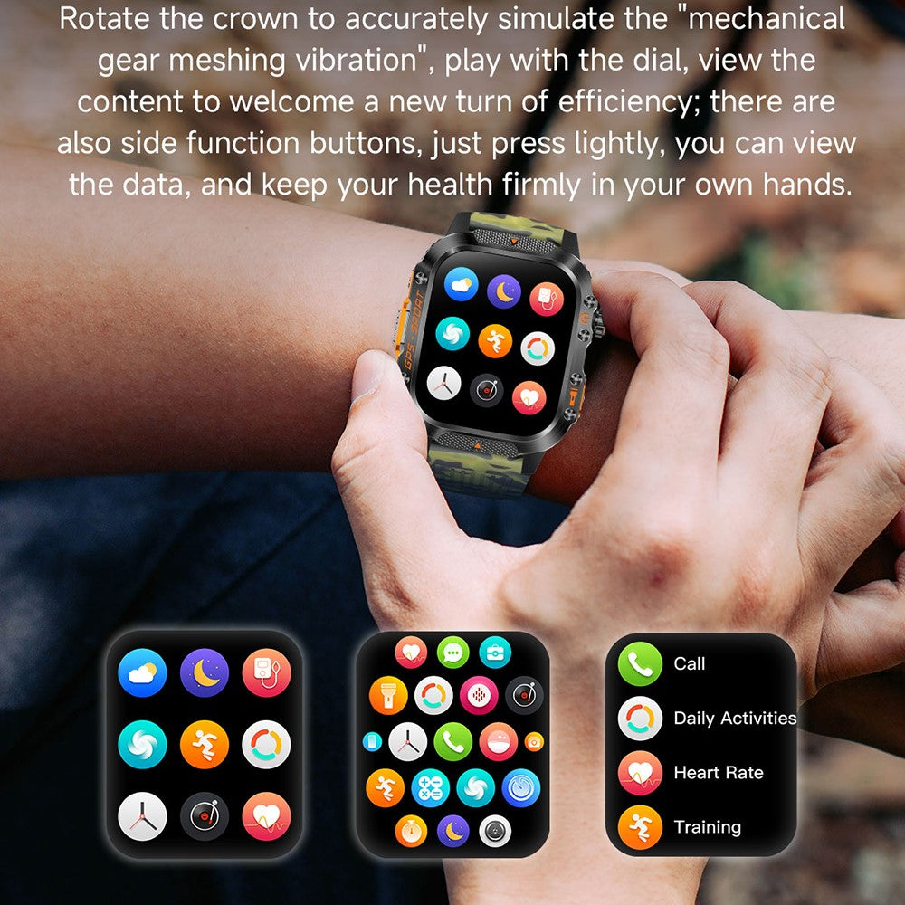 HT36 GPS Smartwatch – Precise Positioning, Waterproof Outdoor Sports & Fitness Tracker