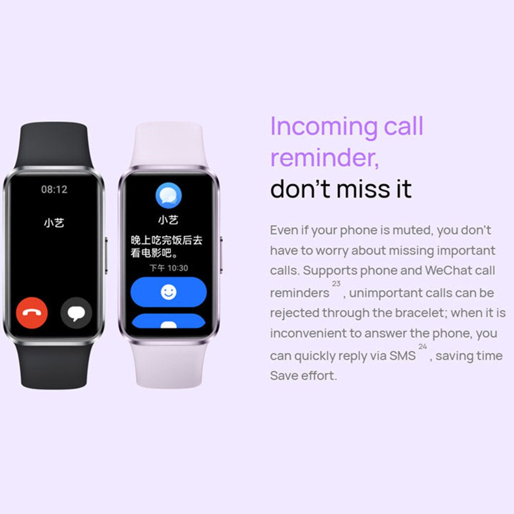 HUAWEI Band 10 1.47 Inch AMOLED Smart Bracelet Fitness Tracker Aluminum Alloy Case Health Monitoring Smart Wristband (Chinese Version)