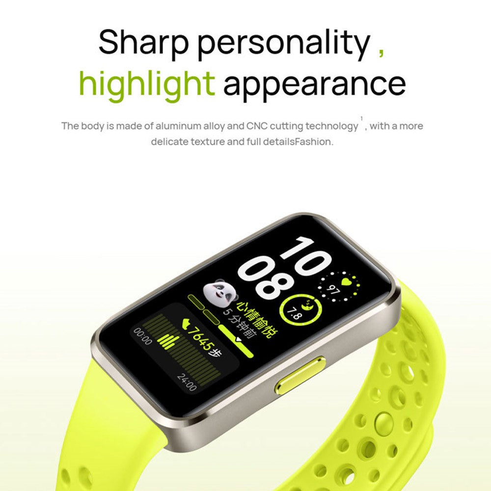 HUAWEI Band 10 1.47 Inch AMOLED Smart Bracelet Fitness Tracker Aluminum Alloy Case Health Monitoring Smart Wristband (Chinese Version)