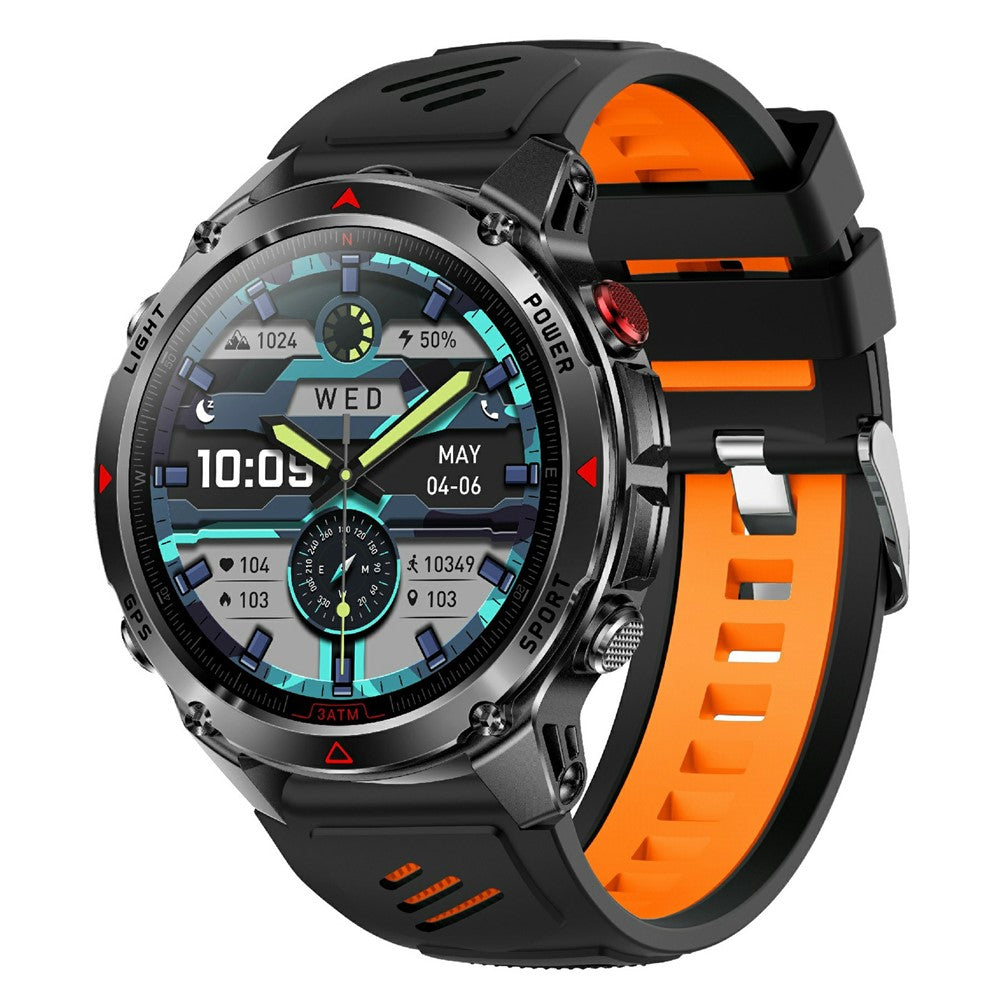 HT37 Waterproof Bluetooth Smart Watch – Fitness Tracker with Heart Rate & Blood Pressure Monitoring