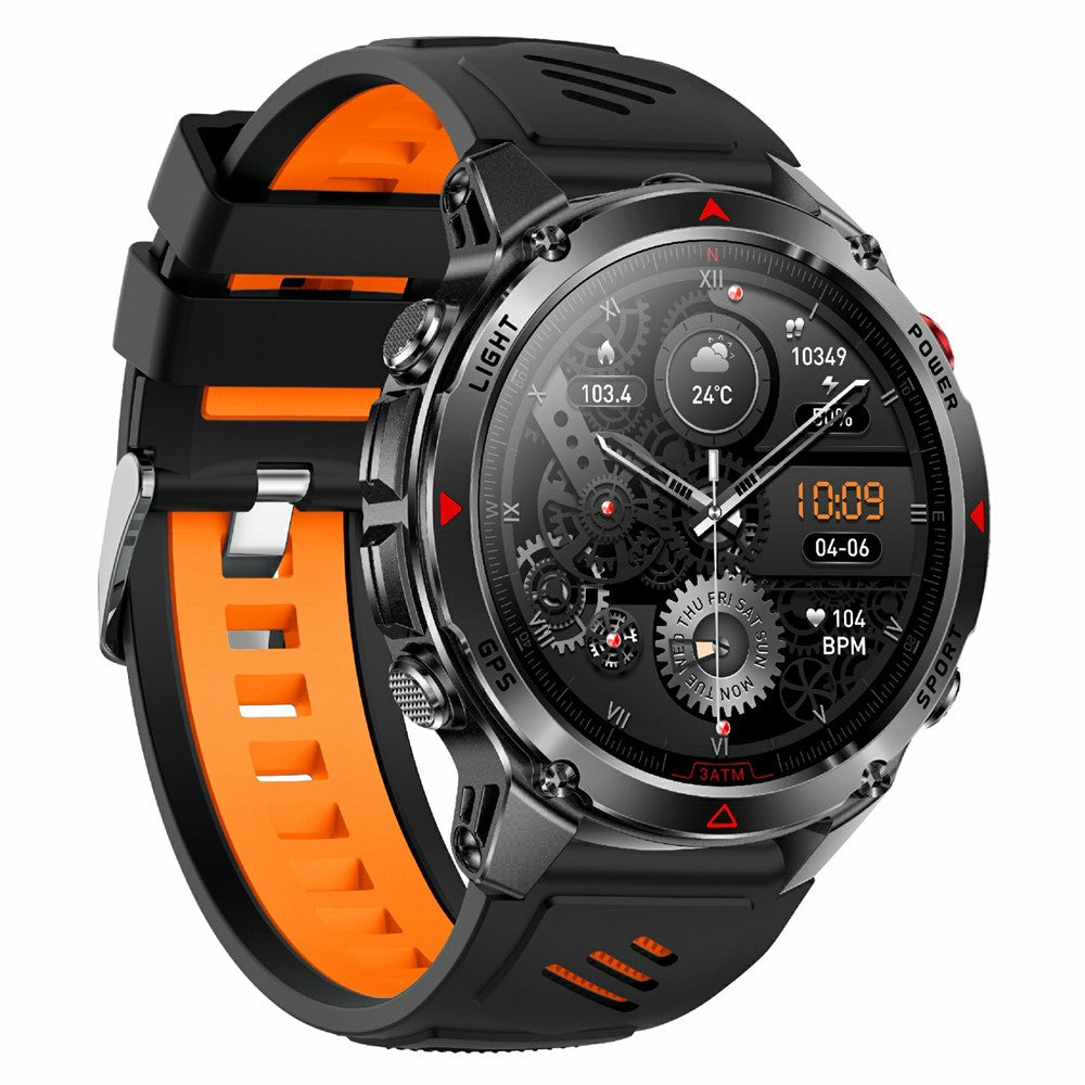 HT37 Waterproof Bluetooth Smart Watch – Fitness Tracker with Heart Rate & Blood Pressure Monitoring