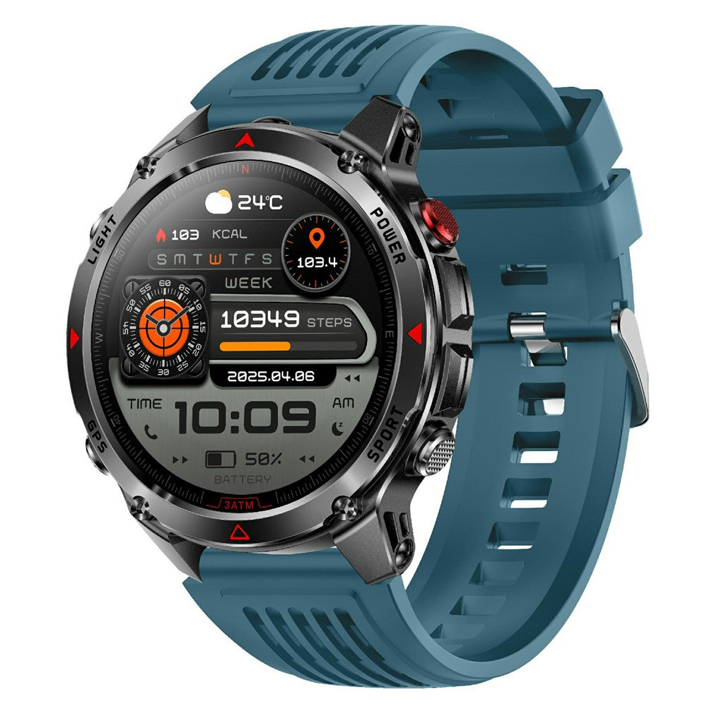 HT37 Waterproof Bluetooth Smart Watch – Fitness Tracker with Heart Rate & Blood Pressure Monitoring