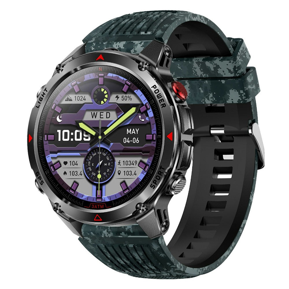 HT37 Waterproof Bluetooth Smart Watch – Fitness Tracker with Heart Rate & Blood Pressure Monitoring