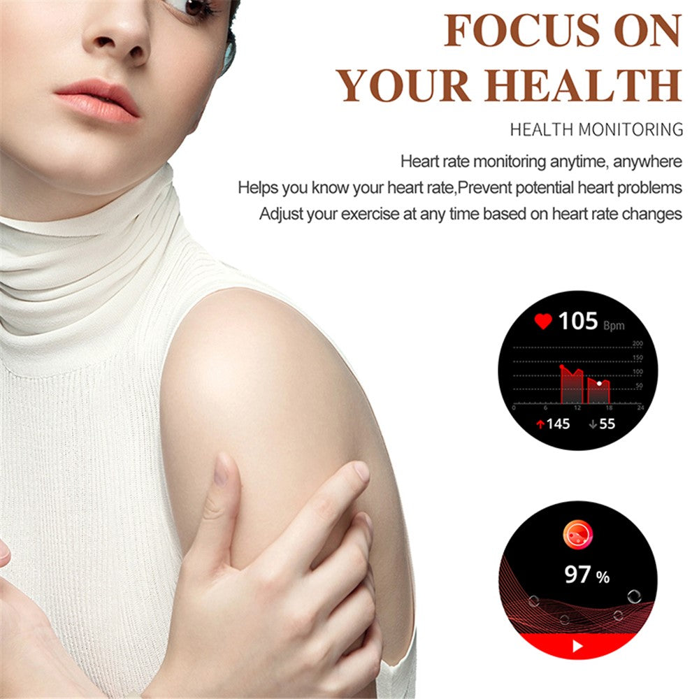 Watch3 Pro 1.3" AMOLED Smart Watch – Metal Case, Bluetooth Calling & Women’s Health Monitoring