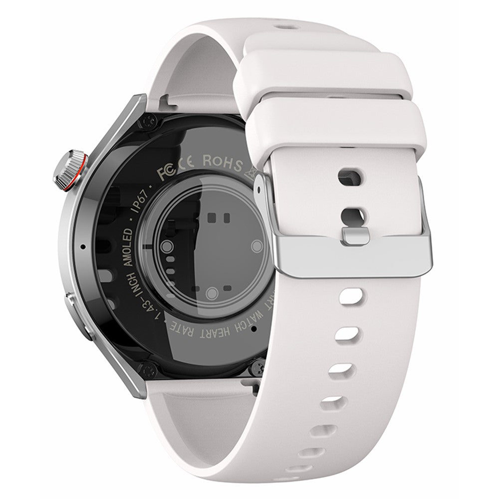 MT26 Smart Watch – 1.43" AMOLED Display, Heart Rate Monitor & NFC Support (IP67 Waterproof)