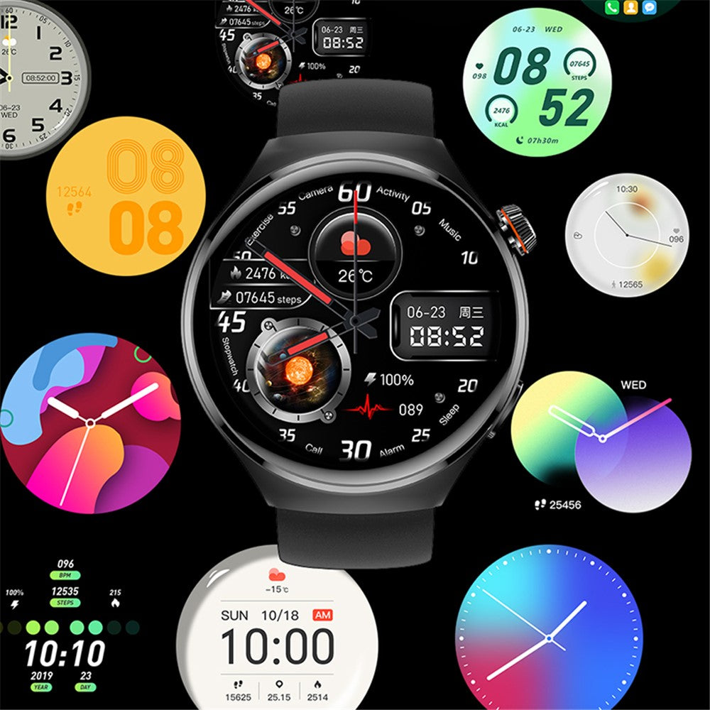 MT26 Smart Watch – 1.43" AMOLED Display, Heart Rate Monitor & NFC Support (IP67 Waterproof)