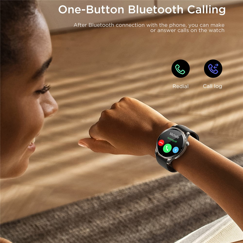 JOYROOM JR-FV1 1.43 inch Smart Watch AMOLED Screen Bluetooth-compatible Sports Watch Health Monitoring