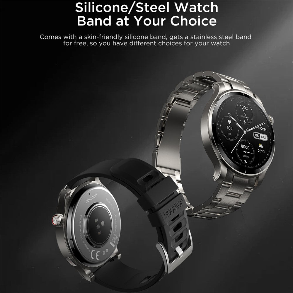 JOYROOM JR-FV1 1.43 inch Smart Watch AMOLED Screen Bluetooth-compatible Sports Watch Health Monitoring