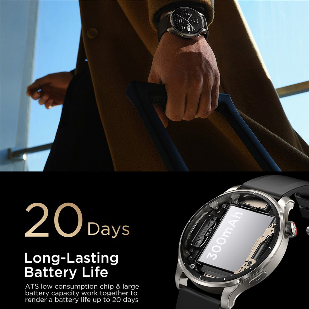 JOYROOM JR-FV1 1.43 inch Smart Watch AMOLED Screen Bluetooth-compatible Sports Watch Health Monitoring