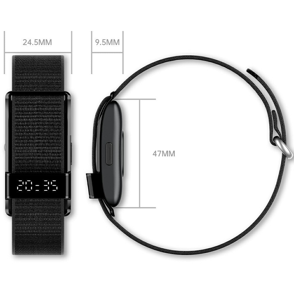 S18 Smart Fitness Tracker – Heart Rate, Blood Oxygen & Sleep Monitor with IP68 Water Resistance