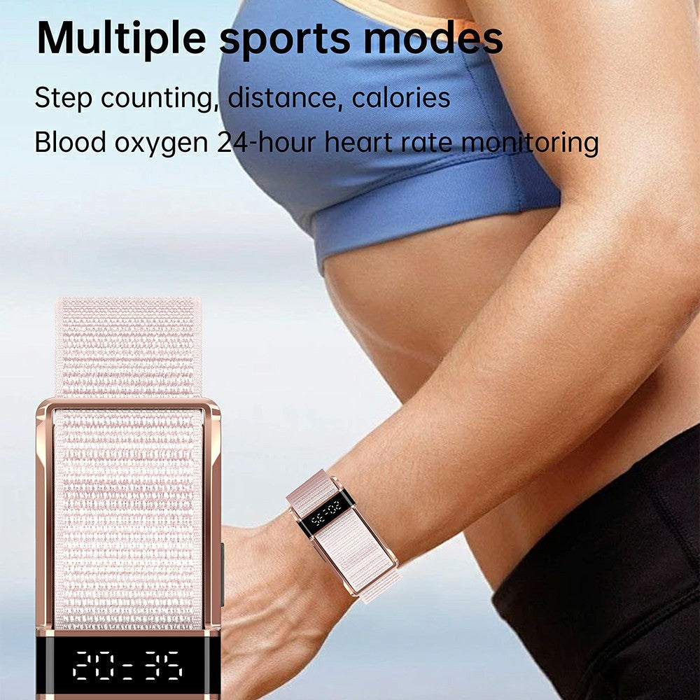 S18 Smart Fitness Tracker – Heart Rate, Blood Oxygen & Sleep Monitor with IP68 Water Resistance