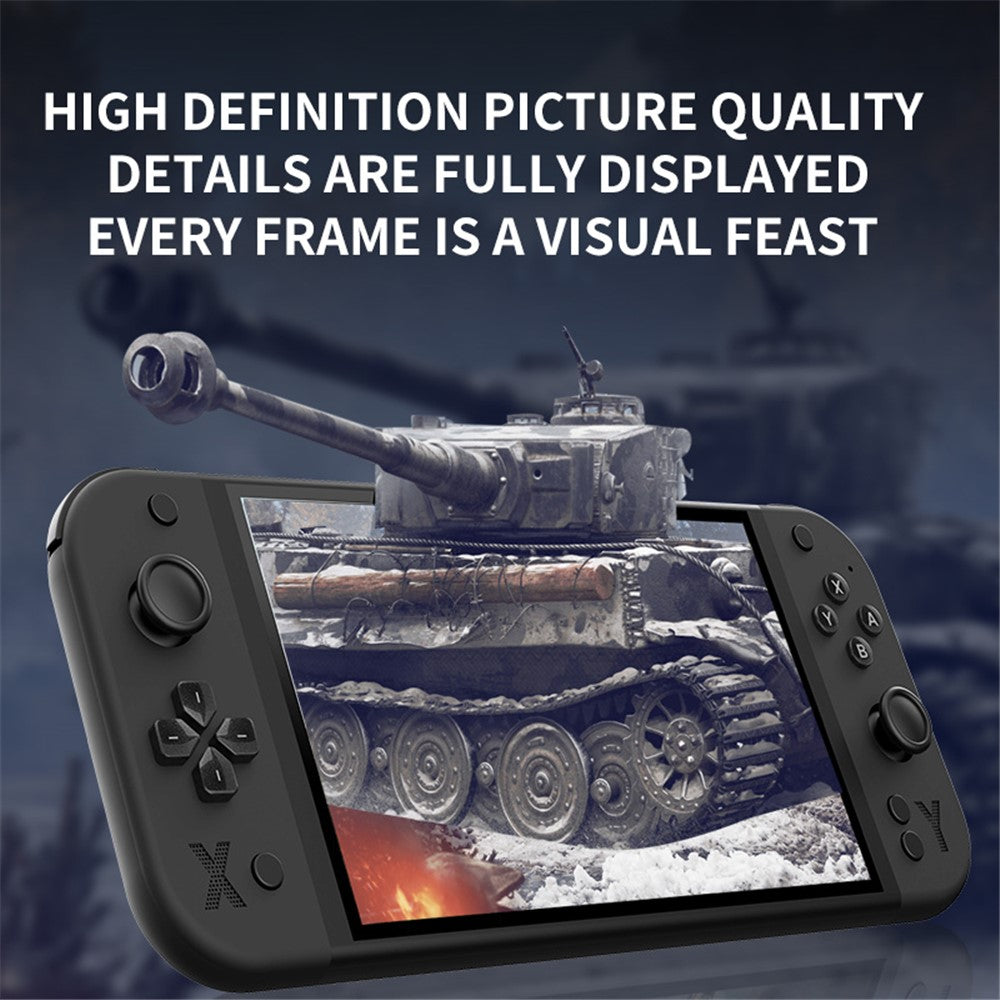 G90 7 Inch IPS HD Screen Handheld Game Console Multi-System Emulator Arcade Gaming Controller