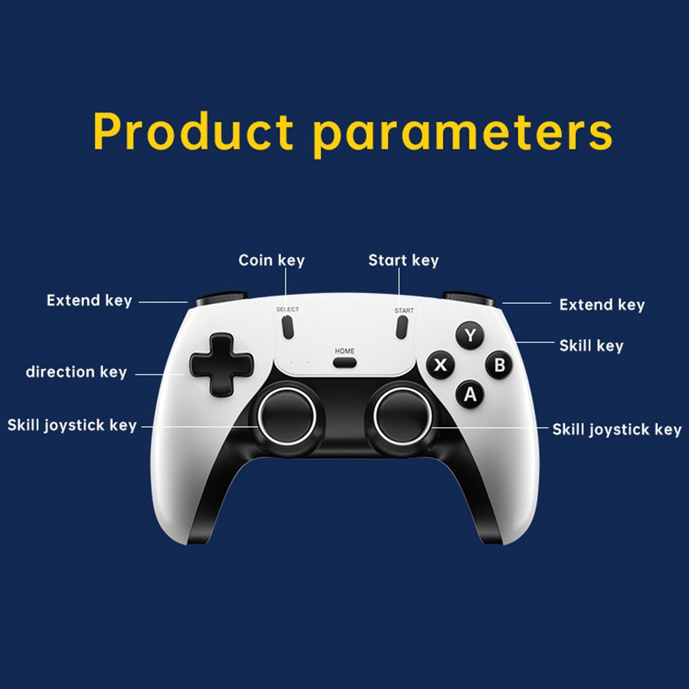 GS5 Pro TV Game Box – Retro Gaming Console with 30,000+ Games, HD Output & 64GB TF Card