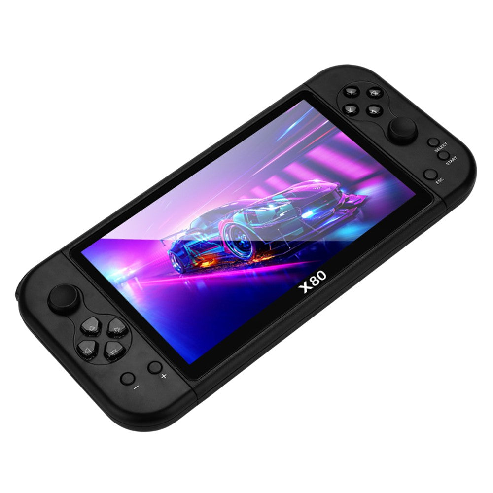 X80 7.0 inch HD Screen Handheld Game Console 20000 Games Video Game Console