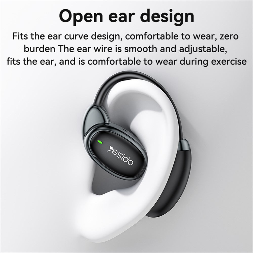 YESIDO YSP19 OWS Open-Ear Bluetooth-compatible Headphones with IPX5 Waterproof Rating
