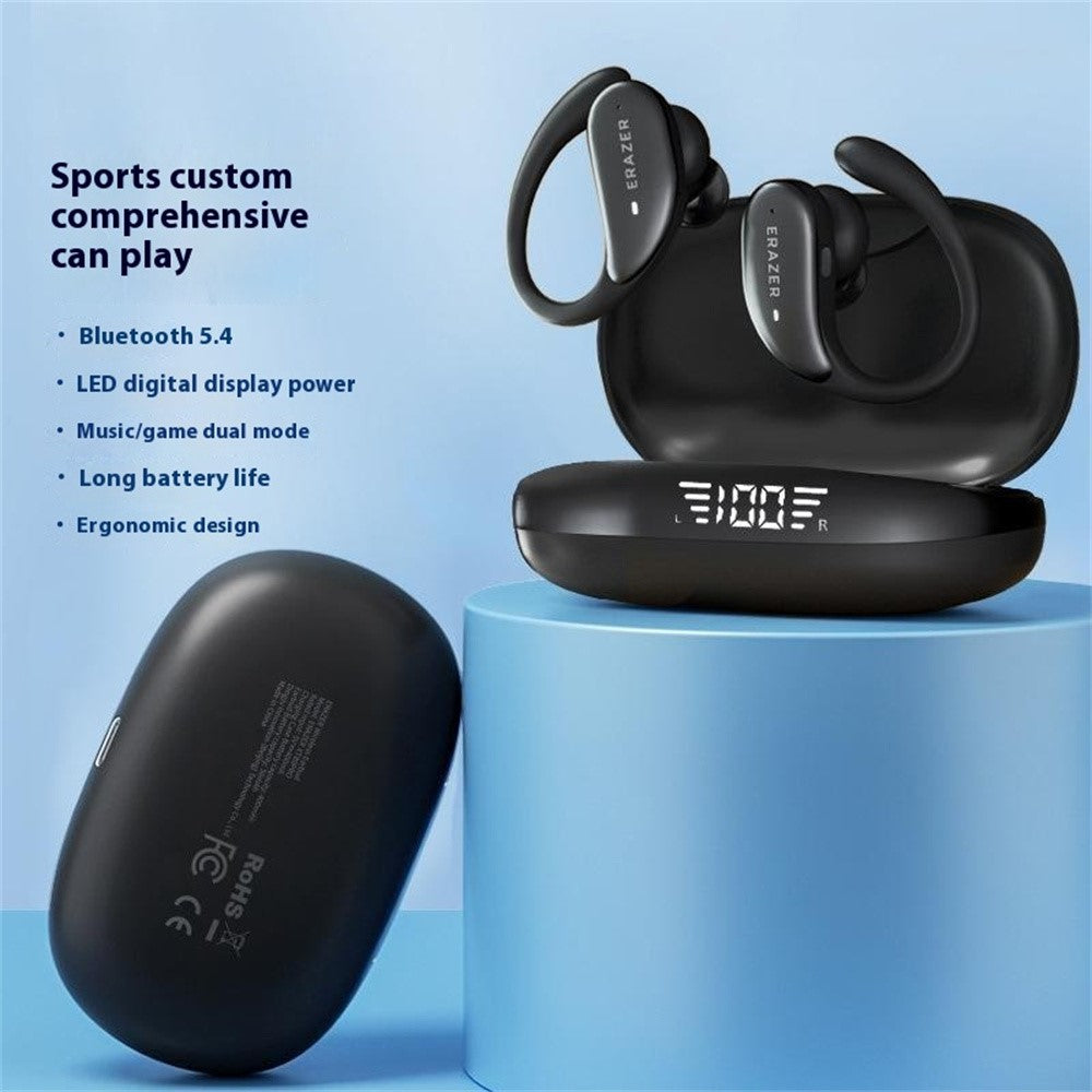 LENOVO Erazer XT80 Pro TWS Bluetooth-compatible Earphone Digital Display Earhook Sports Wireless Headset