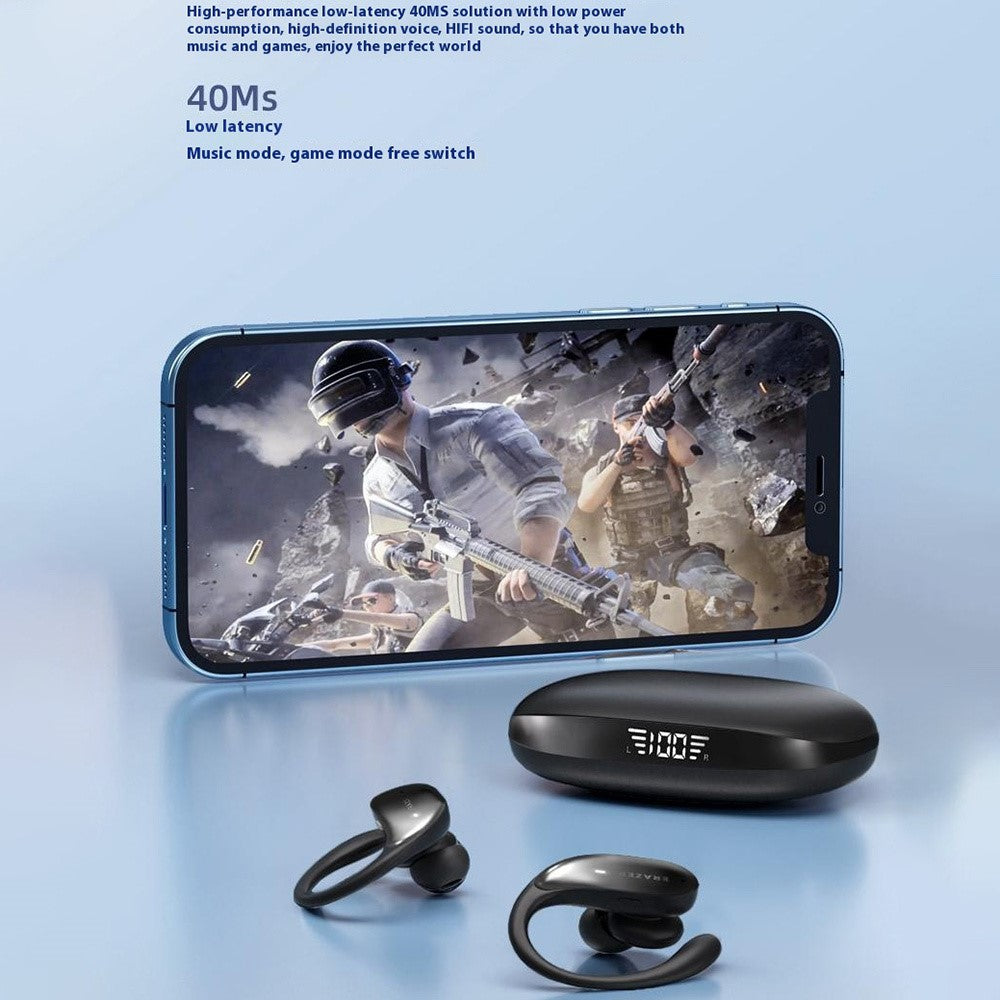 LENOVO Erazer XT80 Pro TWS Bluetooth-compatible Earphone Digital Display Earhook Sports Wireless Headset