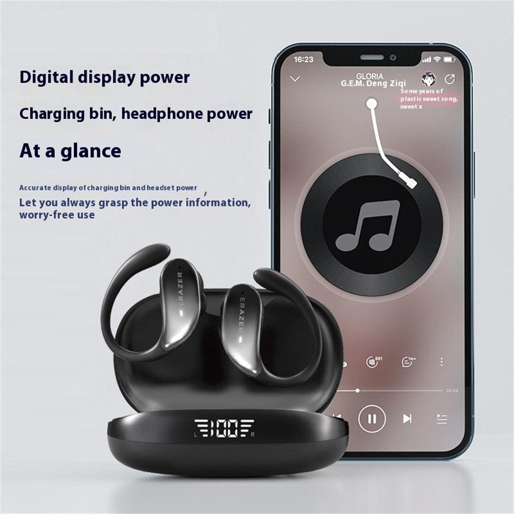 LENOVO Erazer XT80 Pro TWS Bluetooth-compatible Earphone Digital Display Earhook Sports Wireless Headset