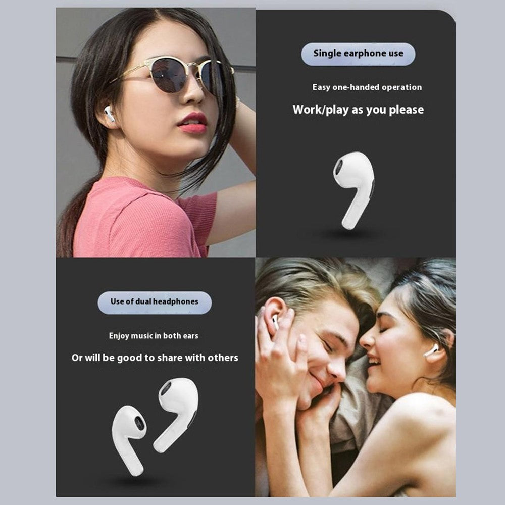 LENOVO LECOO EW305 Semi In-Ear BT Earphones Wireless Headphones Fast Connectivity High Definition Sound Earbuds