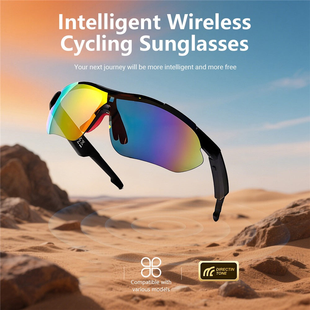 QY-Pro3 AI Translation Bluetooth-Compatible Glasses Outdoor Sports Cycling Music Calls Smart Eyewear