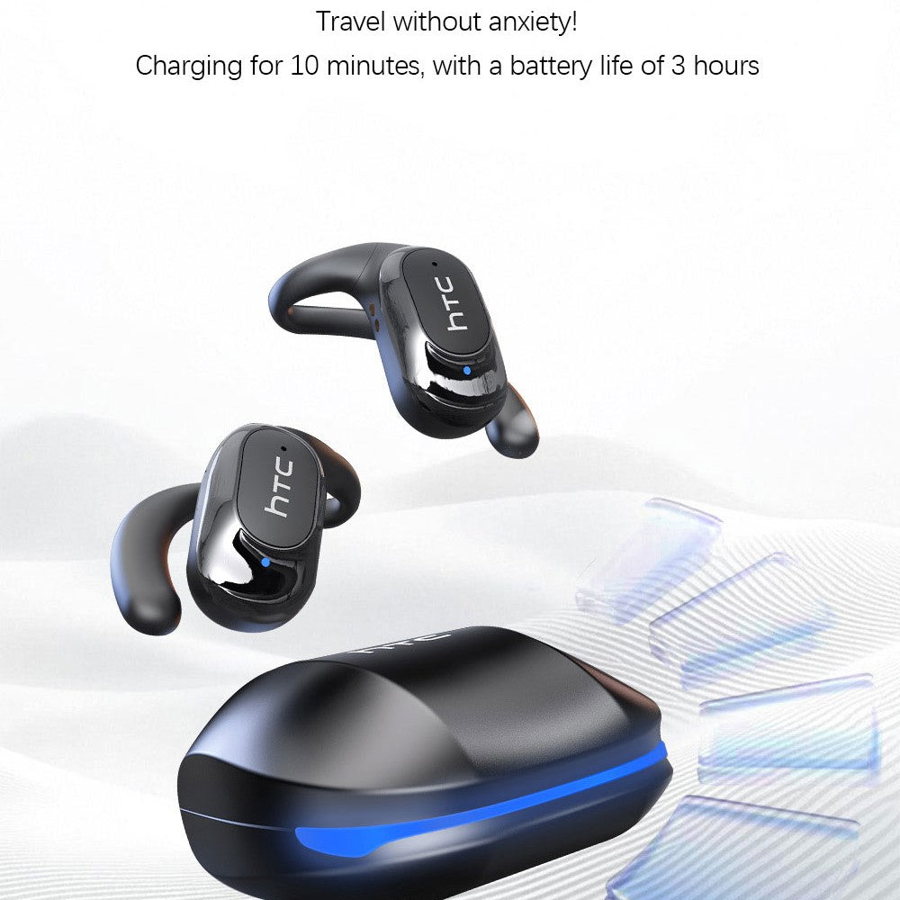 HTC NE17 Wireless Earphones Bluetooth-Compatible 6.0 Stereo Music Gaming OWS Sports Headset